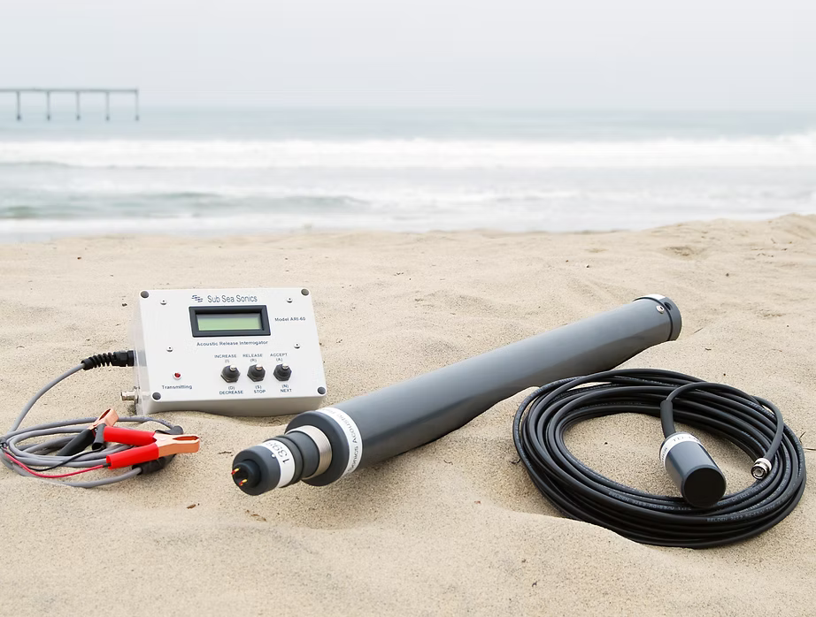 We are a registered dealer for Sub Sea Sonics acoustic releases. Please contact us directly for your acoustic release needs. 