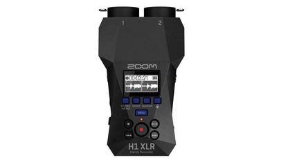 The H1 XLR is a 32-bit float audio recorder that ensures high-quality, clip-free sound with no need to set gain. 

Two tracks 
32-bit float recording
Dual A/D Converters
Records up to 96kHZ sample rate
2 XLR/TRS combo inputs with locking connector
10 hours of battery life on 2 AA battery or USB-C Bus Power
Records directly to microSDHC and microSDXC cards up to 1 TB
